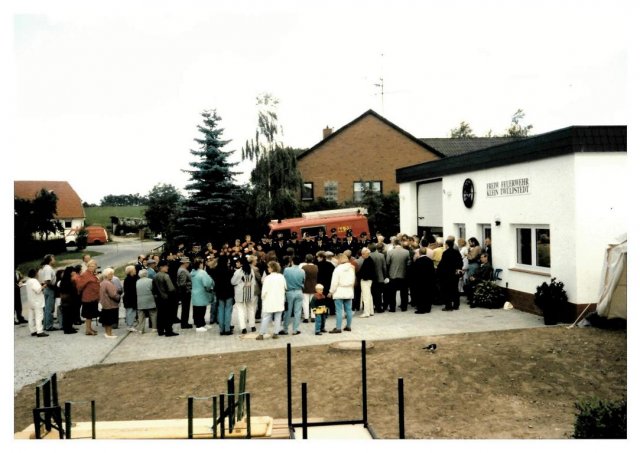 Geräthaus-einweihung 1996